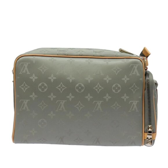 LOUIS VUITTON Monogram titanium Camera Bag Shoulder Bag Gray M43884 Auth 79277SA - Picture 2 of 16
